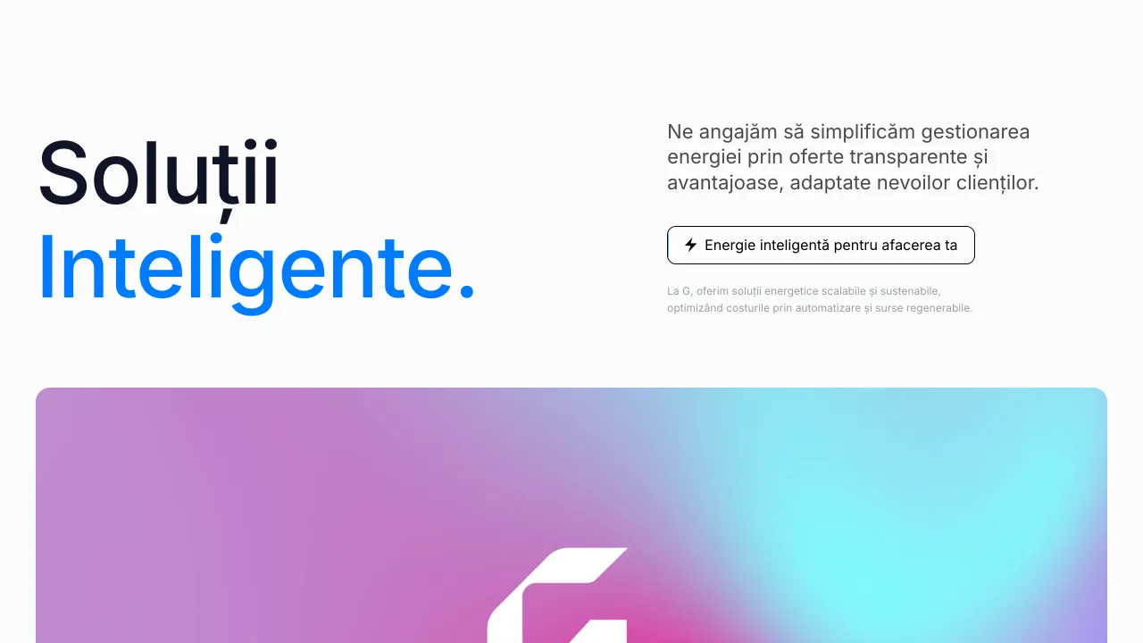 Pagina oficiala GES Furnizare, furnizor de energie