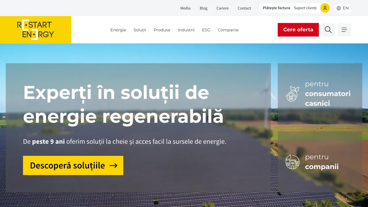 Site oficial Restart Energy