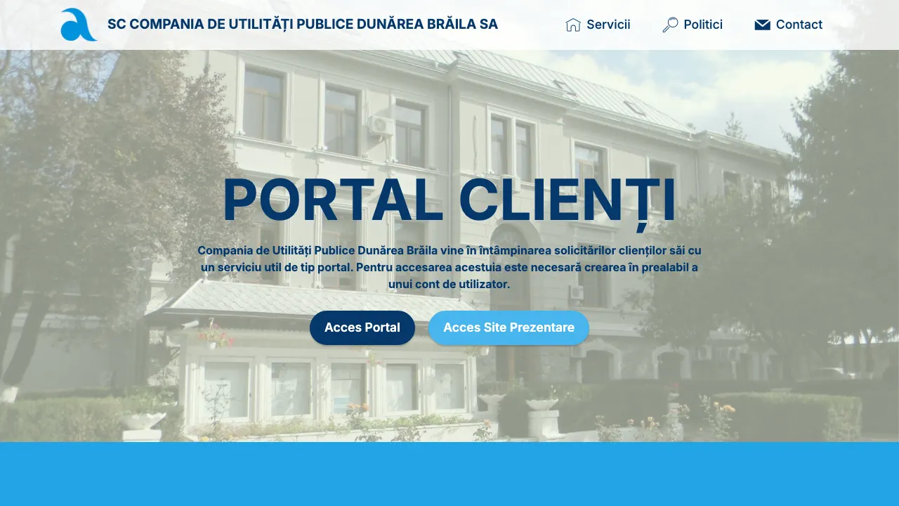 Site oficial CUP Dunarea Braila