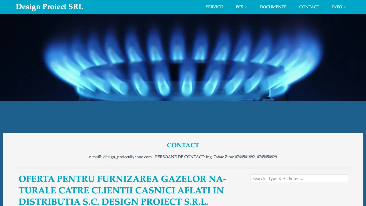 Site oficial Design Proiect