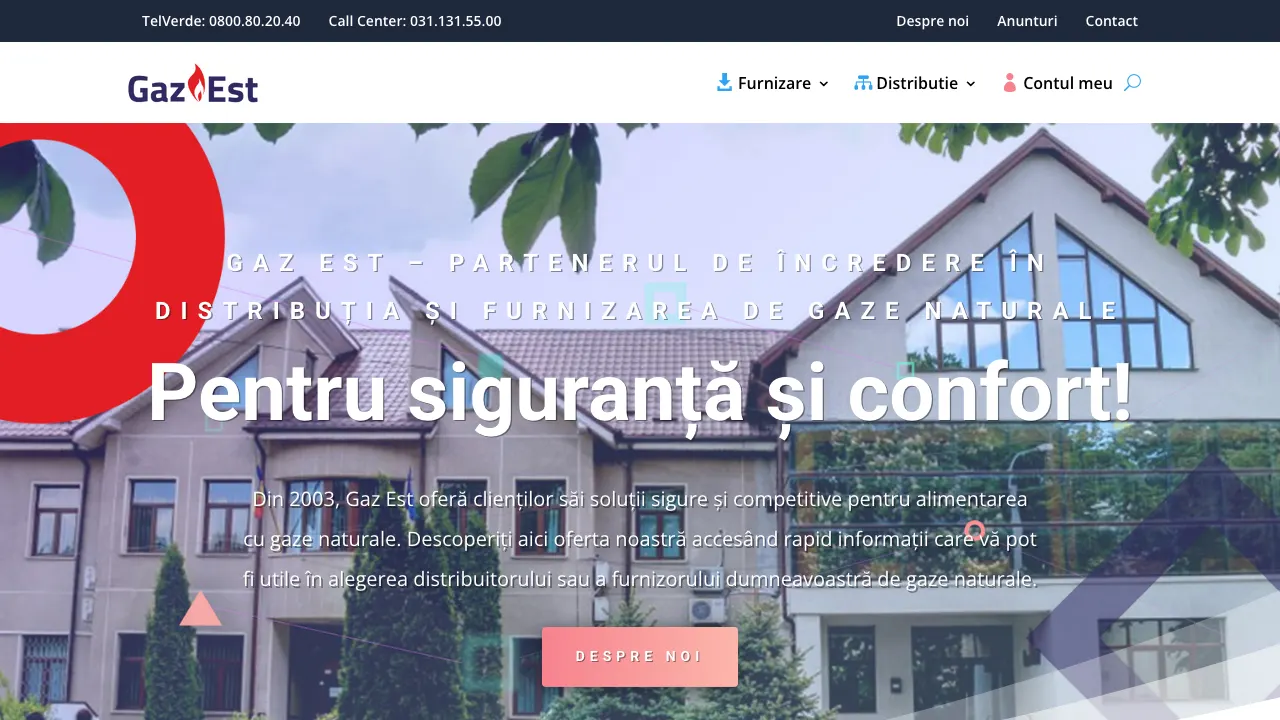 Site oficial Gaz Est