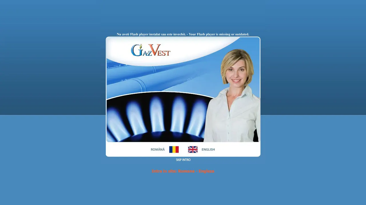 Site oficial Gaz Vest