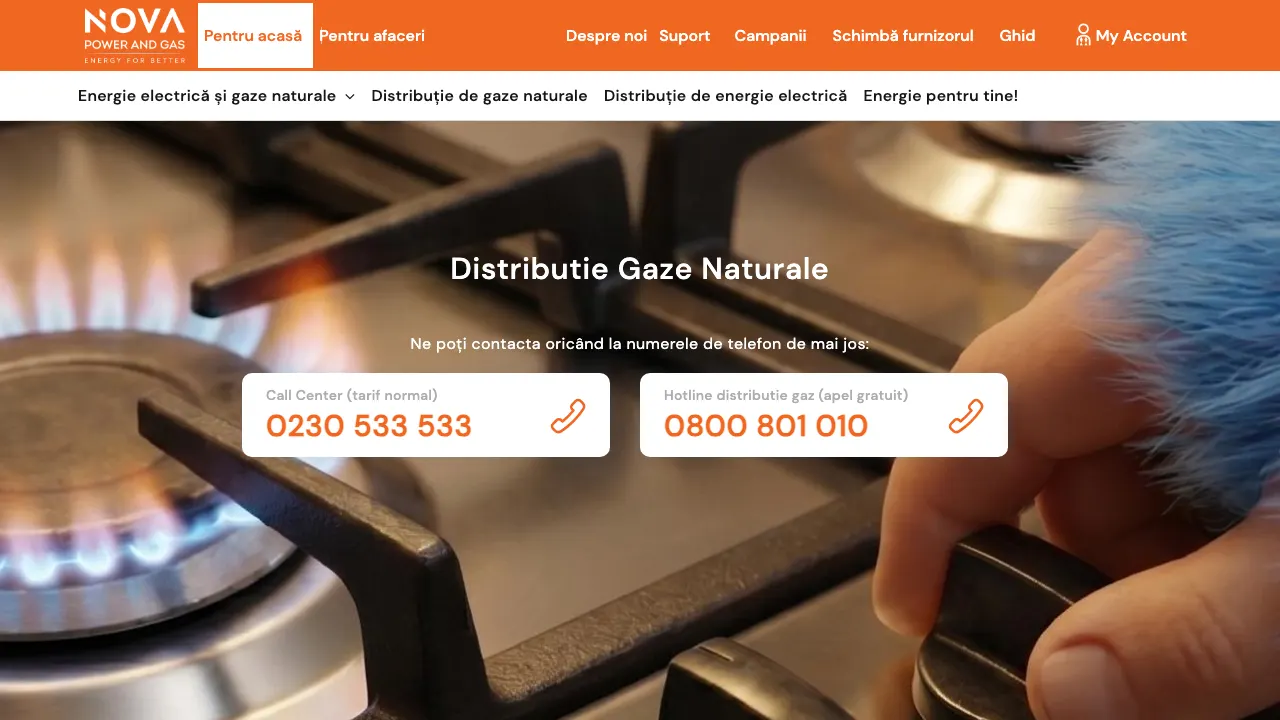 Site oficial Nova Power & Gas