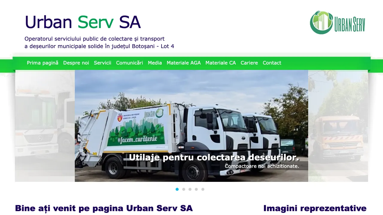 Site oficial Urban Slobozia